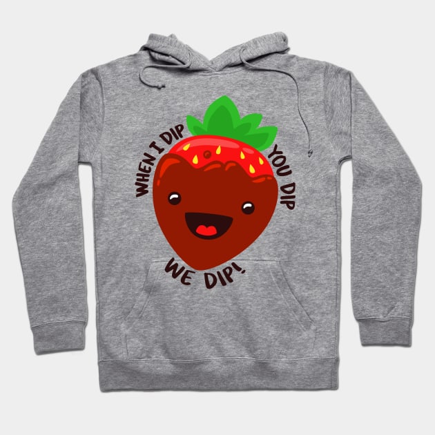 DIP THAT BERRY! Hoodie by blairjcampbell